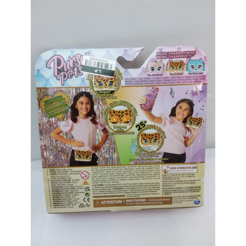 Purse Pets, Interactive Leoluxe with Over 25 Sounds and Reactions