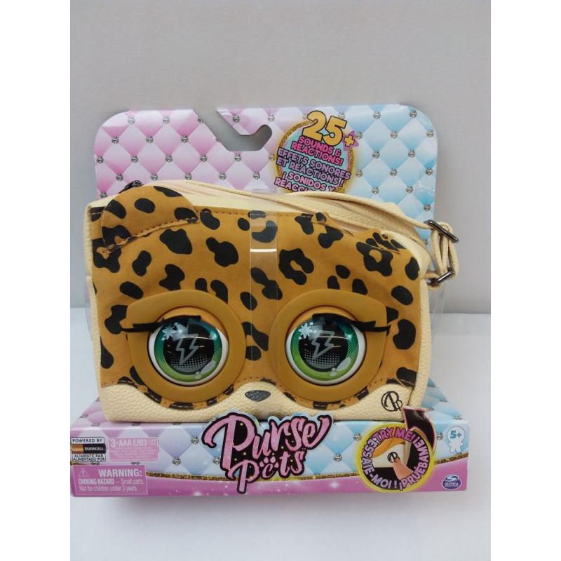 Purse Pets, Interactive Leoluxe with Over 25 Sounds and Reactions