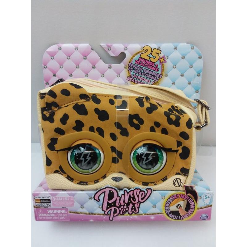 Purse Pets, Interactive Leoluxe with Over 25 Sounds and Reactions