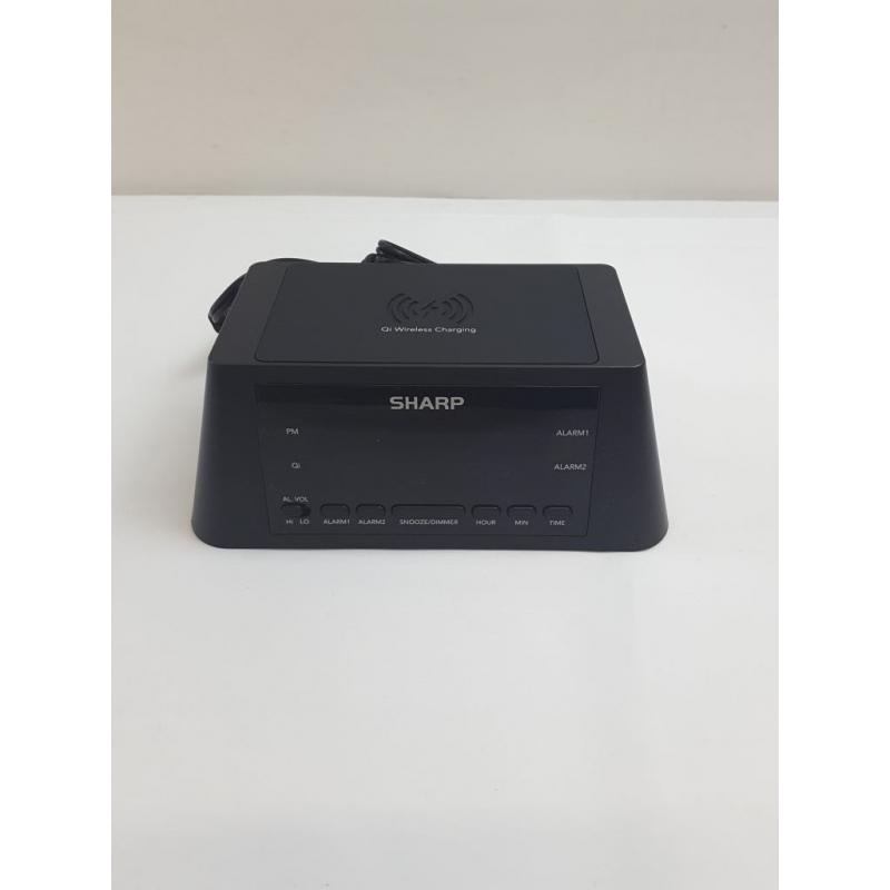 Wireless Charging Alarm Clock - Sharp