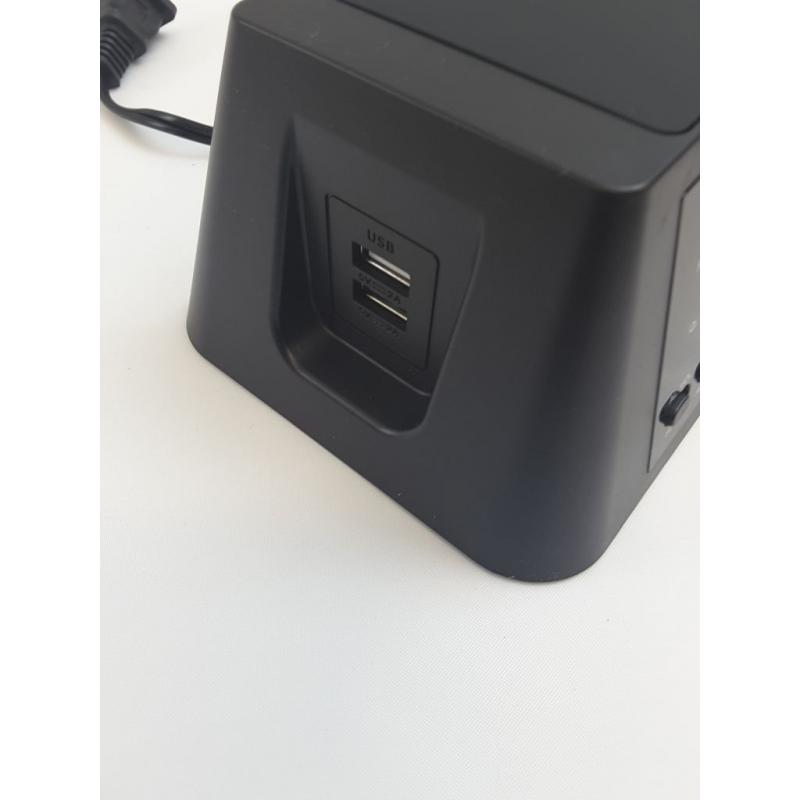 Wireless Charging Alarm Clock - Sharp