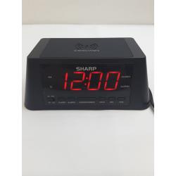 Wireless Charging Alarm Clock - Sharp
