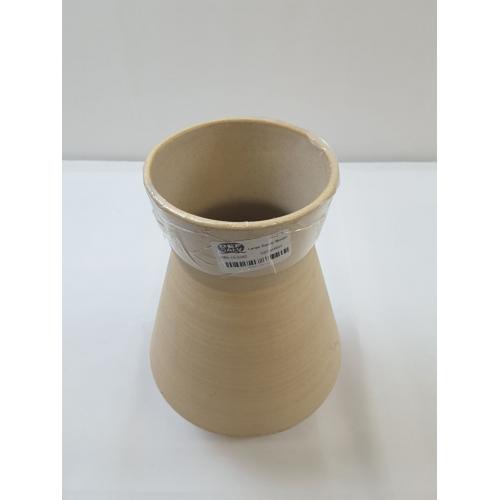 Large Sandy Modern Vase - Threshold