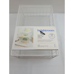 Small Stackable Slide Out Drawer White - Brightroom