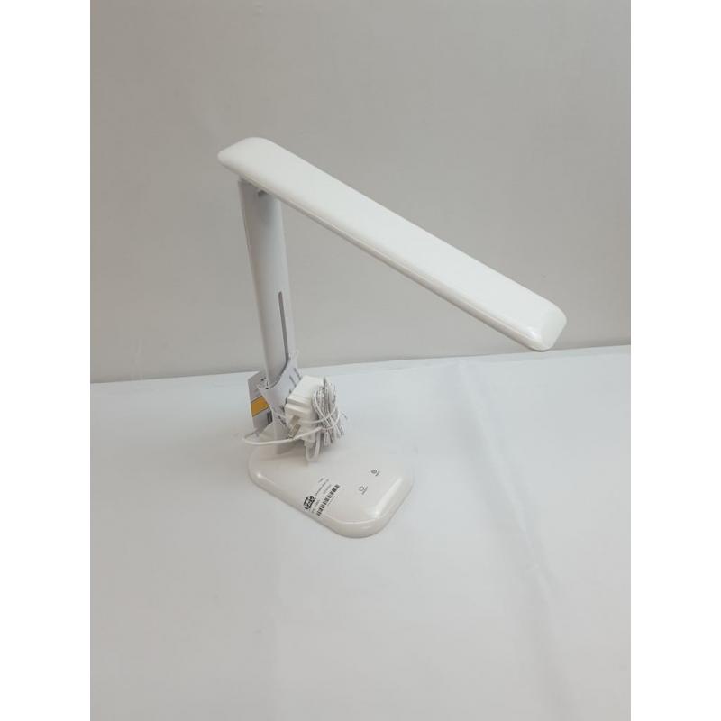 Dimmable Desk Lamp with Straight Neck (Includes LED Light Bulb) White