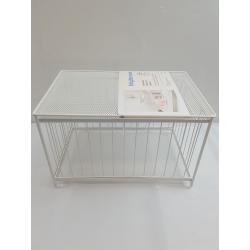 Large Stackable Slide Out Drawer White - Brightroom