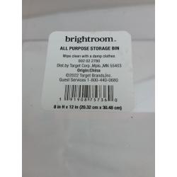 12 x 12 x 8 All Purpose Storage Bin - Brightroom