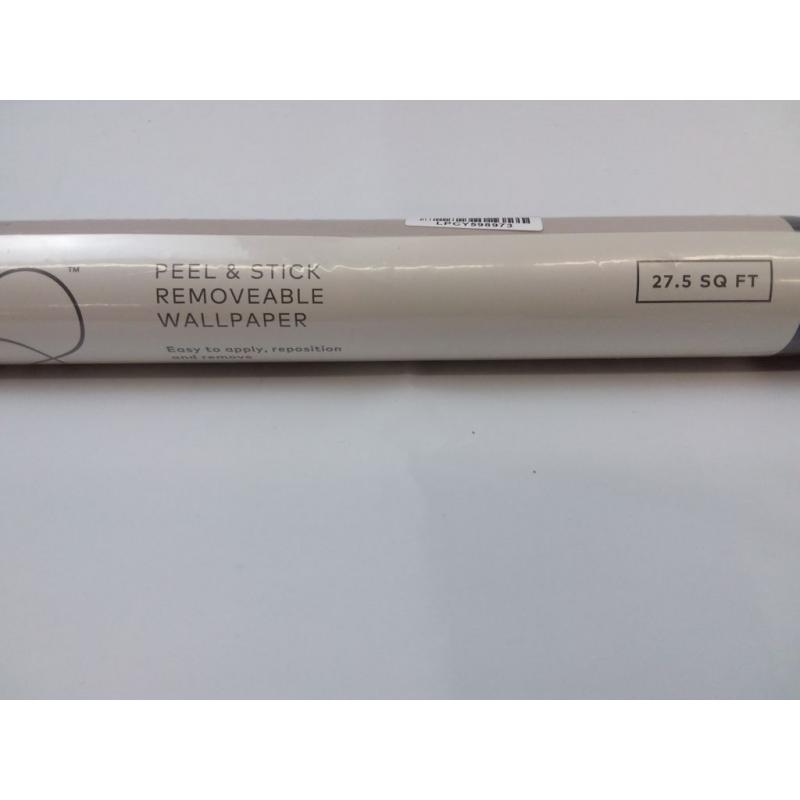 Facet Geometric Peel & Stick Wallpaper Navy/Gold - Project 62