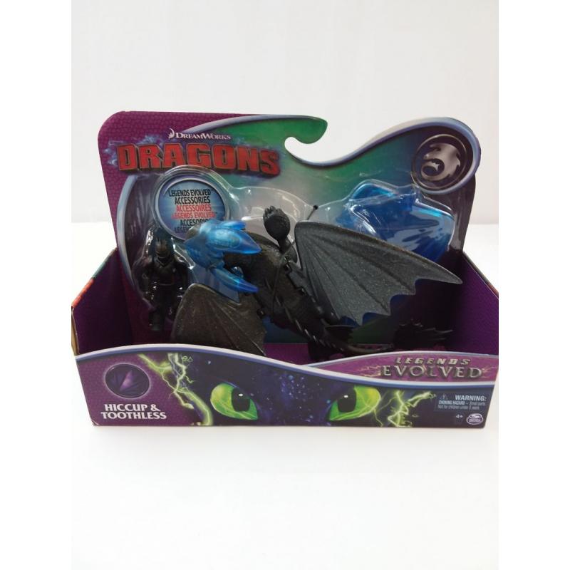 Dragon & Viking: Toothless and Rider Solid Pack