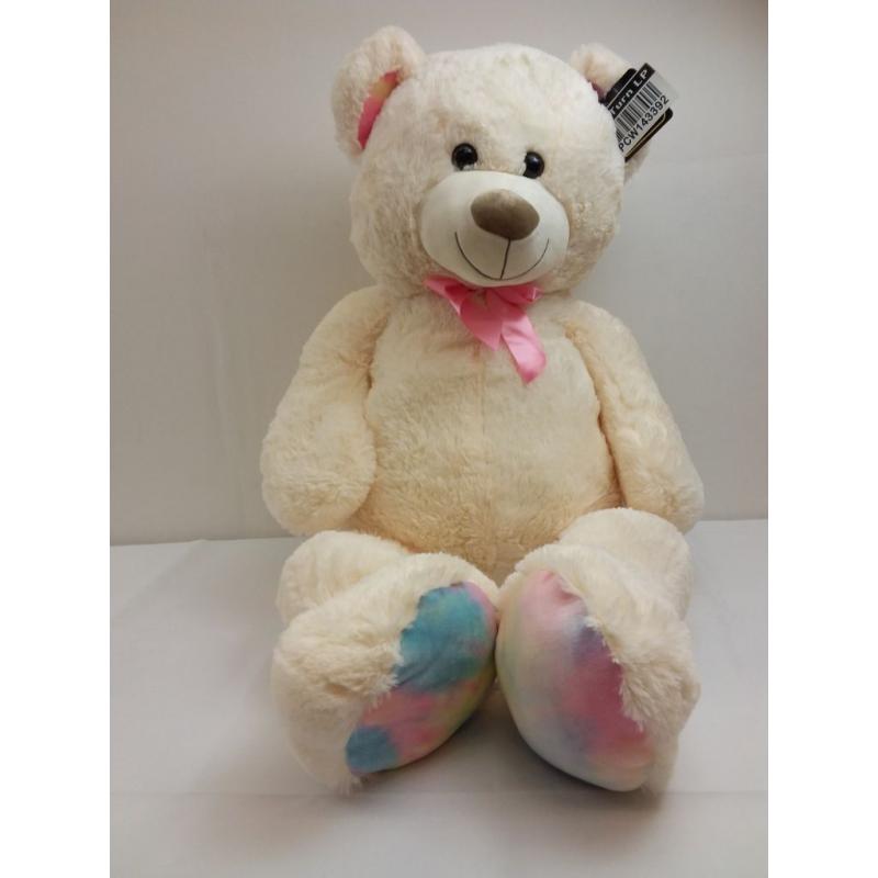 Kellytoy Cream Bear Stuffed Animal