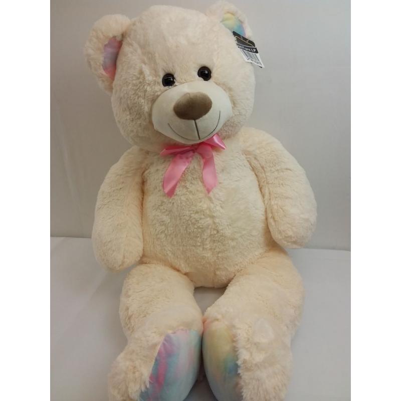 Kellytoy Cream Bear Stuffed Animal