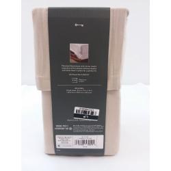 Full 300 Thread Count Ultra Soft Fitted Sheet True Khaki - Threshold
