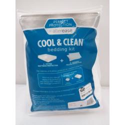 Full 3pc Perfect Protection Cool & Clean Bedding Kit