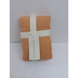 Standard Heavyweight Linen Blend Quilt Pillow Sham Honey - Casaluna