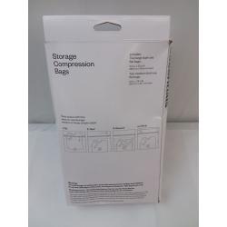 4 Compression Bags Combo Clear - Room Essentials