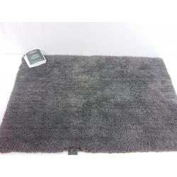 21x34 Bath Rug Dark Gray - Threshold Signature