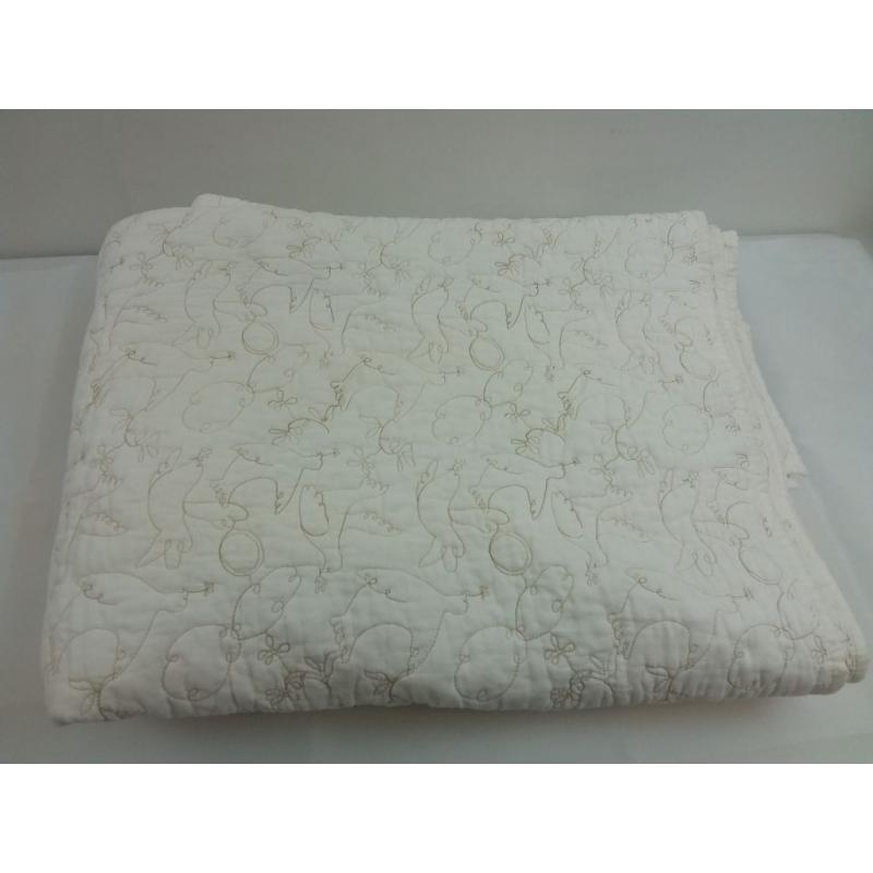 Full/Queen Dove Stitch Quilt Off-White - Opalhouse designed with Jungalow