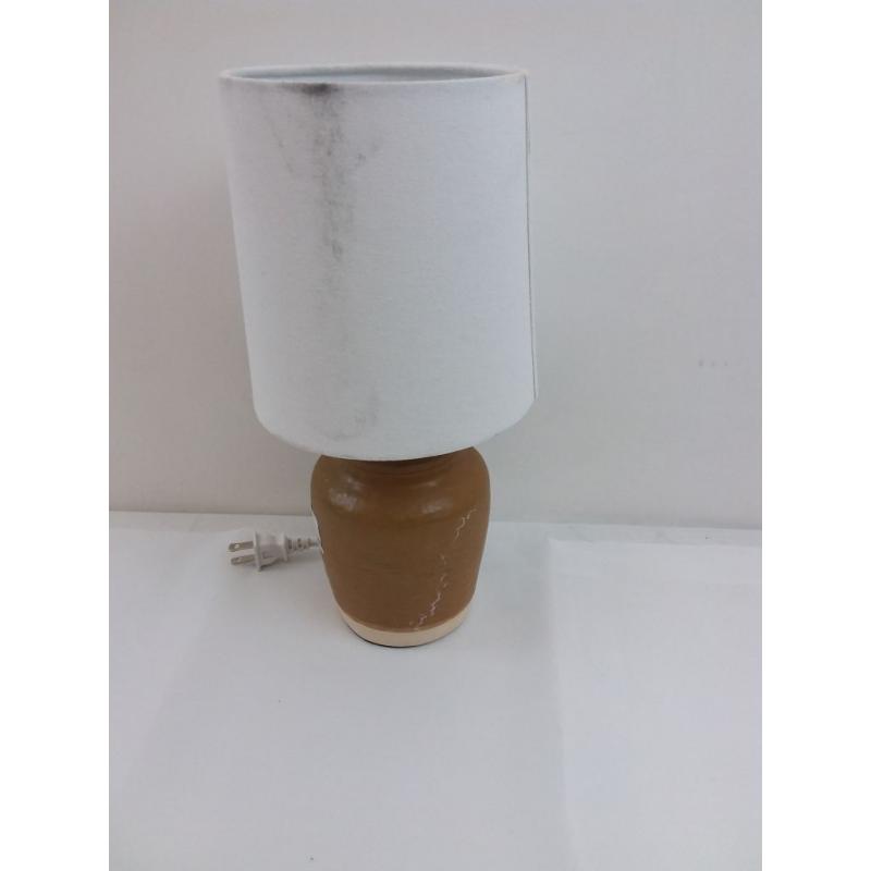 Textural Ceramic Mini Lamp (Includes LED Light Bulb) Rust - Threshold