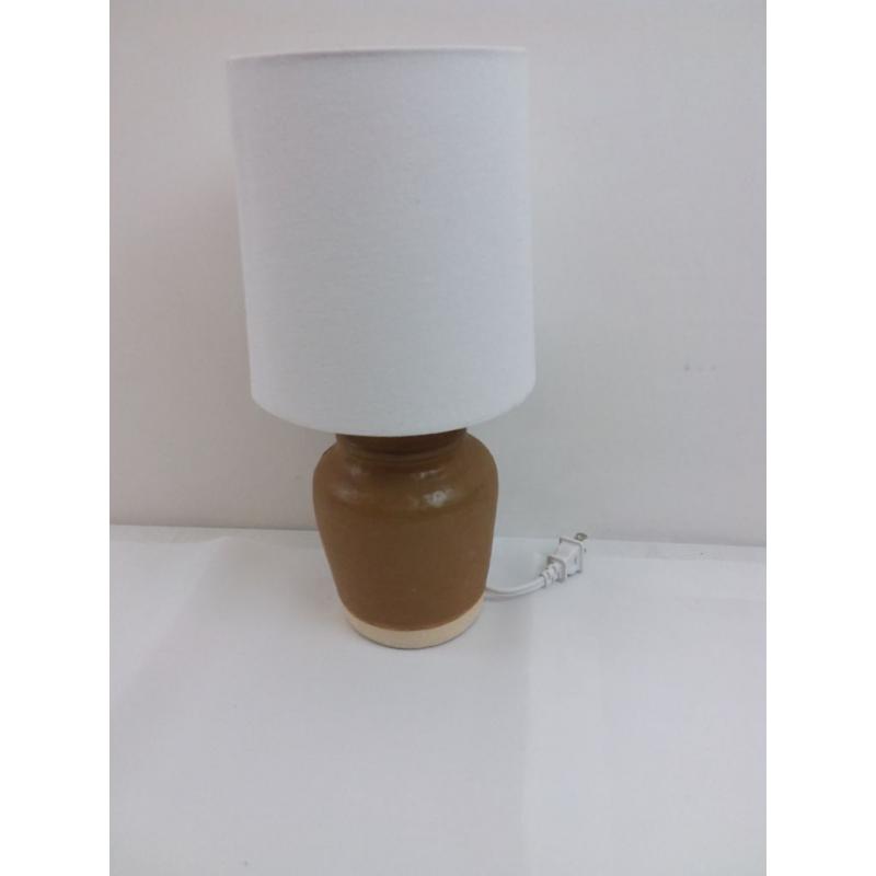 Textural Ceramic Mini Lamp (Includes LED Light Bulb) Rust - Threshold