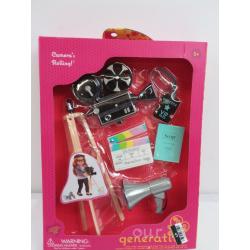 Our Generation Camera's Rolling Movie Accessory Set for 18 Dolls