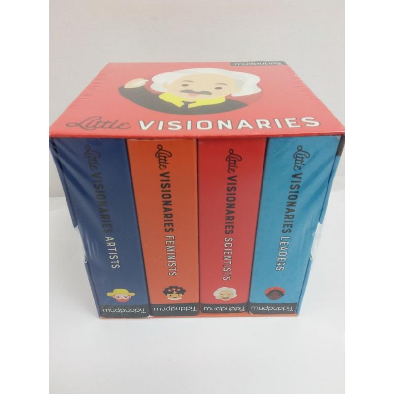 Little Visionaries Kids' Board Book Set - 4pk