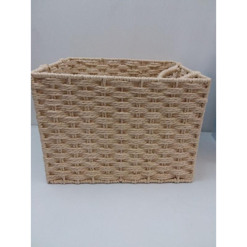 Woven Aseana Large Milk Crate - Threshold