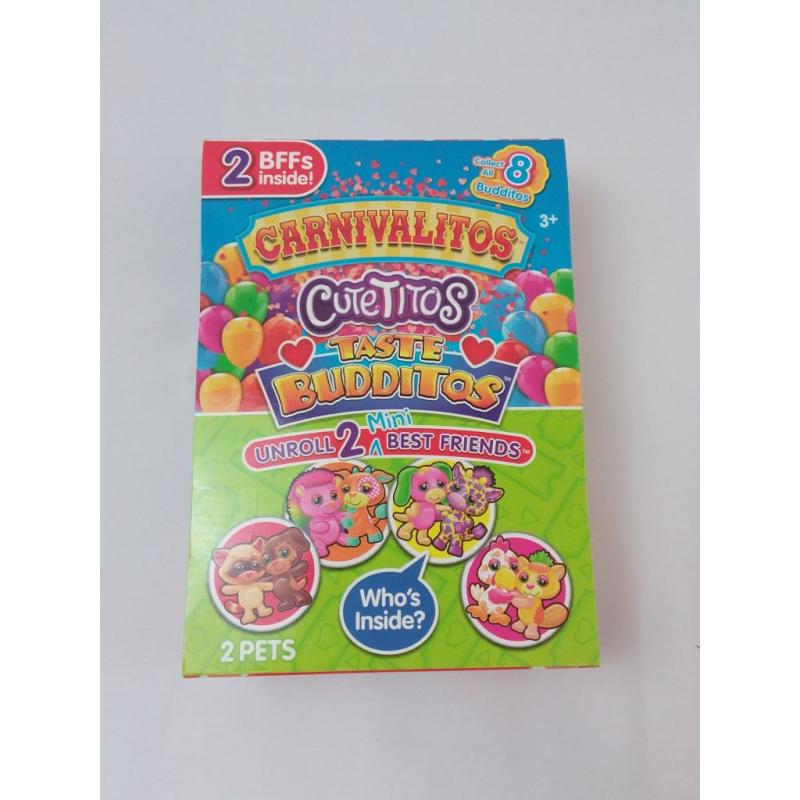 Carnivalitos CuteTitos Taste Budditos, 2 mini plushes
