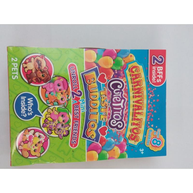 Carnivalitos CuteTitos Taste Budditos, 2 mini plushes