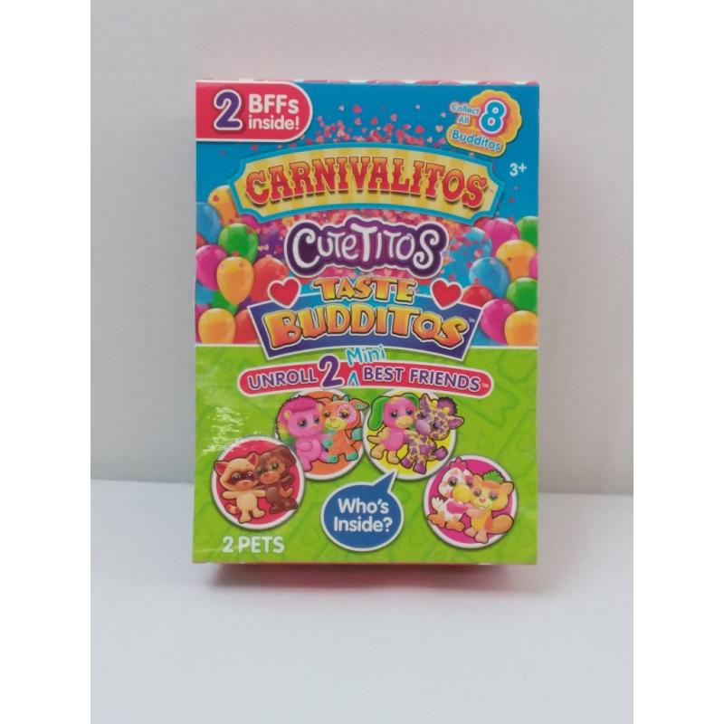 Carnivalitos CuteTitos Taste Budditos, 2 mini plushes