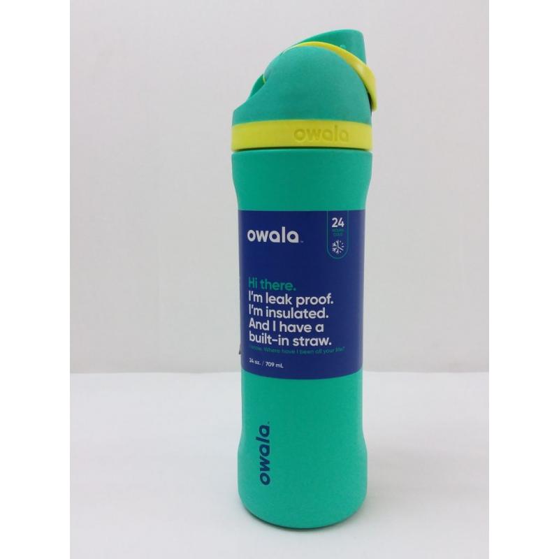 Owala FreeSip 24oz Stainless Steel Water Bottle - Teal Green