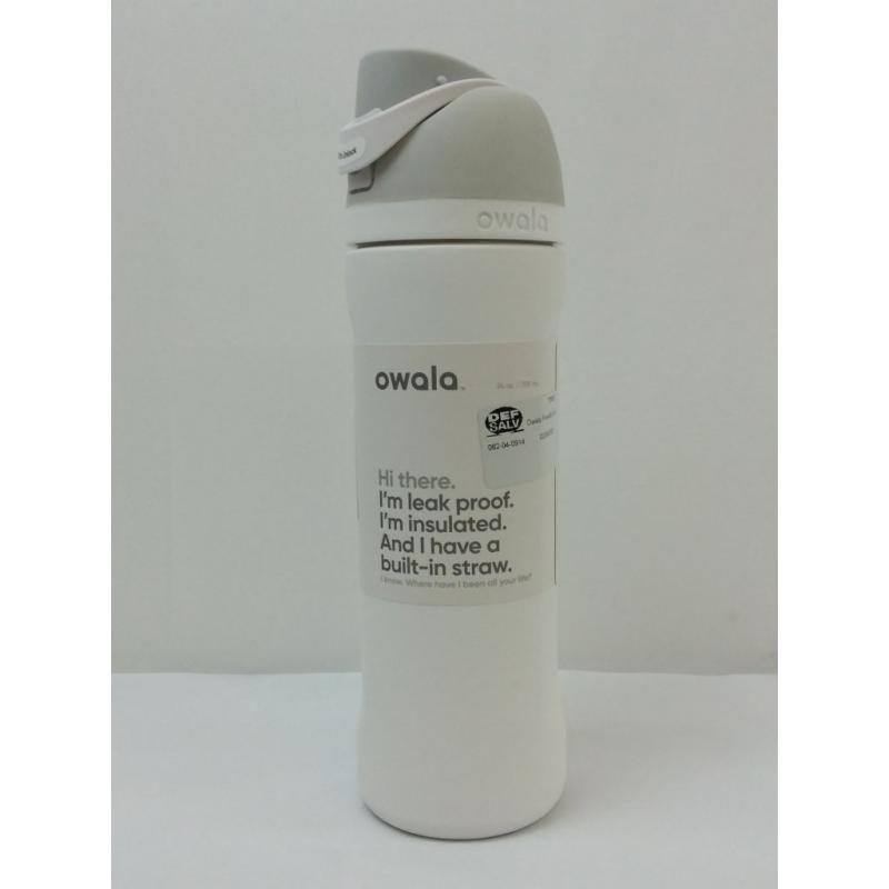 Owala FreeSip 24oz Stainless Steel Water Bottle - White