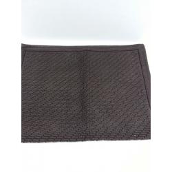 21x30 Performance Solid Cotton Bath Mat Dark Brown - Threshold