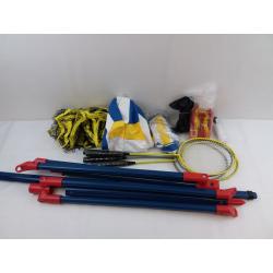Beyond Outdoors Standard Volleyball/Badminton Set
