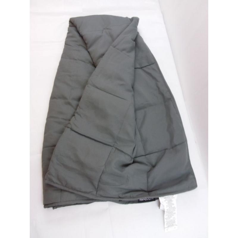 48x72 Essentials 12lbs Weighted Blanket Gray - Tranquility