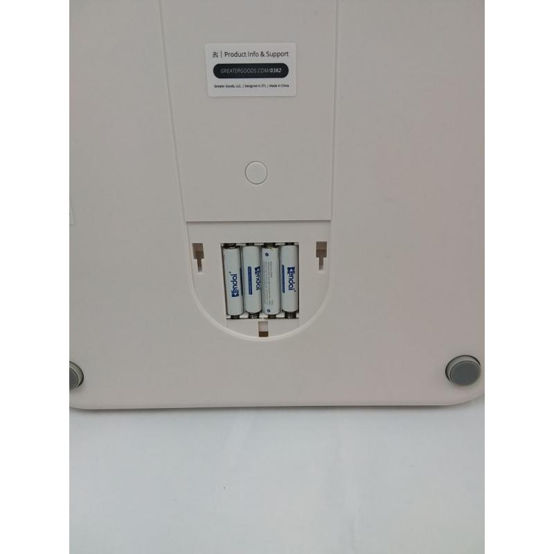 Bluetooth Body Composition Scale White - Weight Gurus