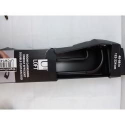 Double Dusk Curtain Rod Bronze