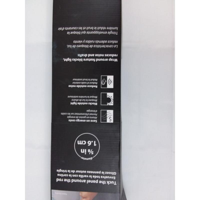 Double Dusk Curtain Rod Bronze