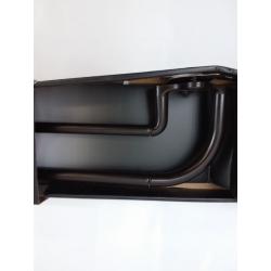 Double Dusk Curtain Rod Bronze