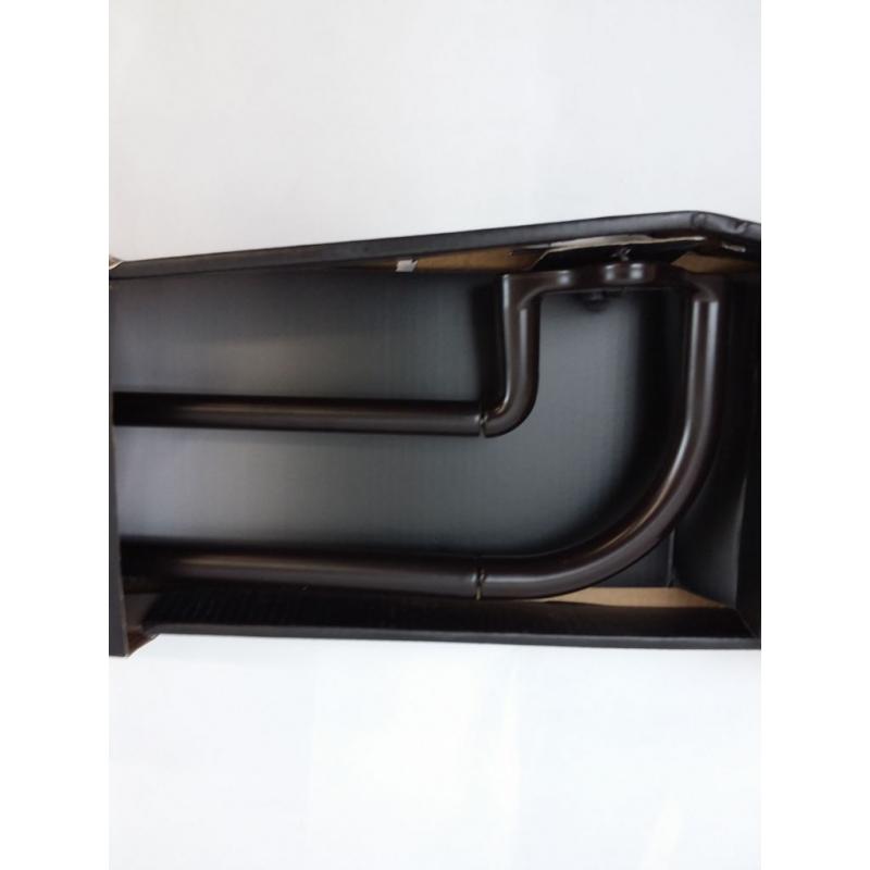 Double Dusk Curtain Rod Bronze