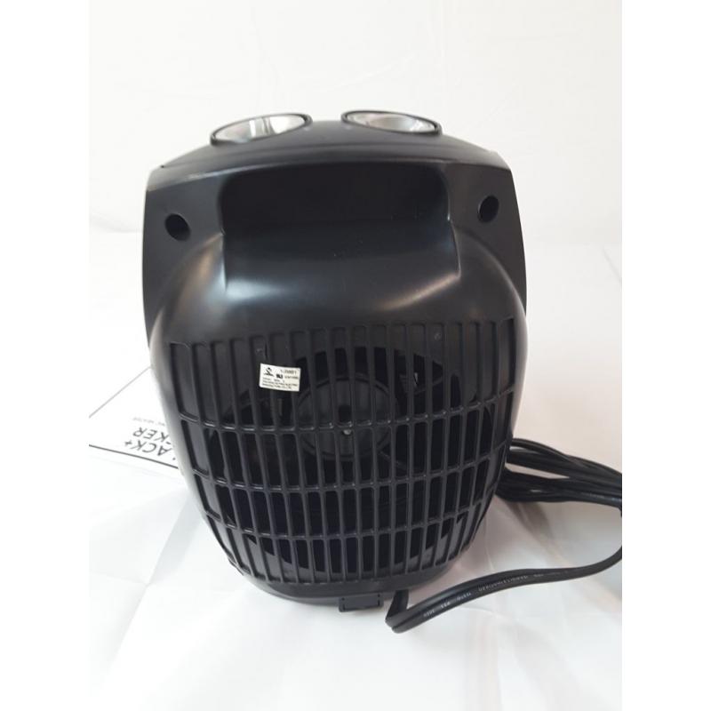 BLACK+DECKER Personal Ceramic Indoor Heater Black
