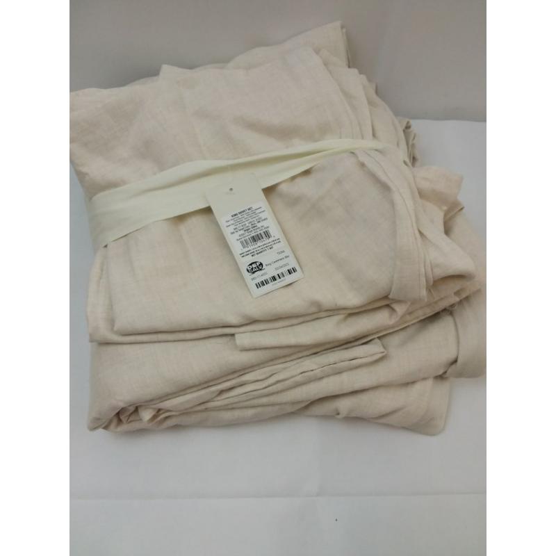 King Cashmere Blend Duvet Cover & Sham Set Natural - Casaluna