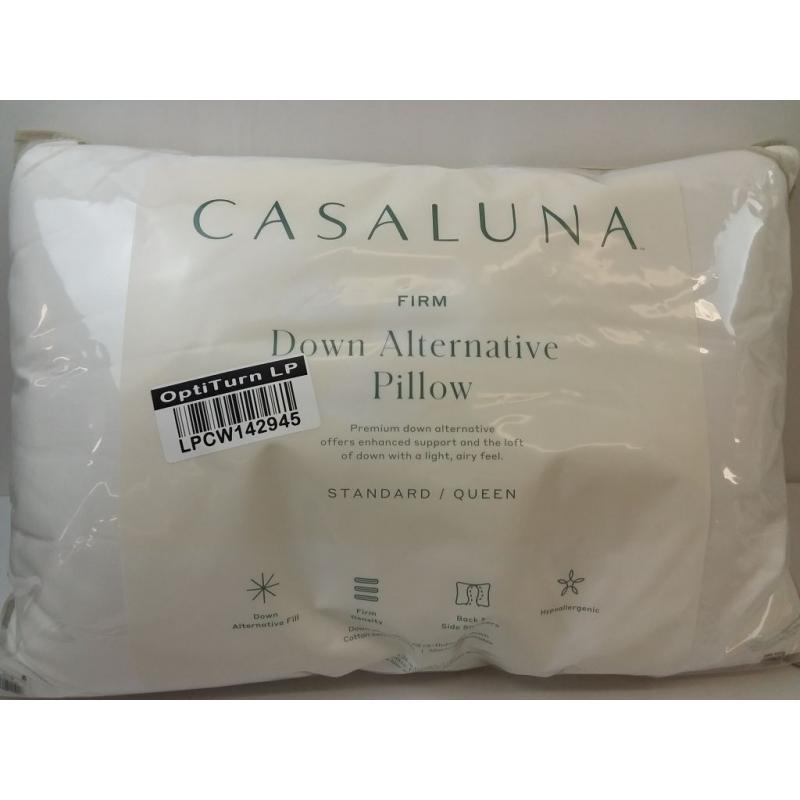 Standard/Queen Machine Washable Firm Down Alternative Pillow - Casaluna