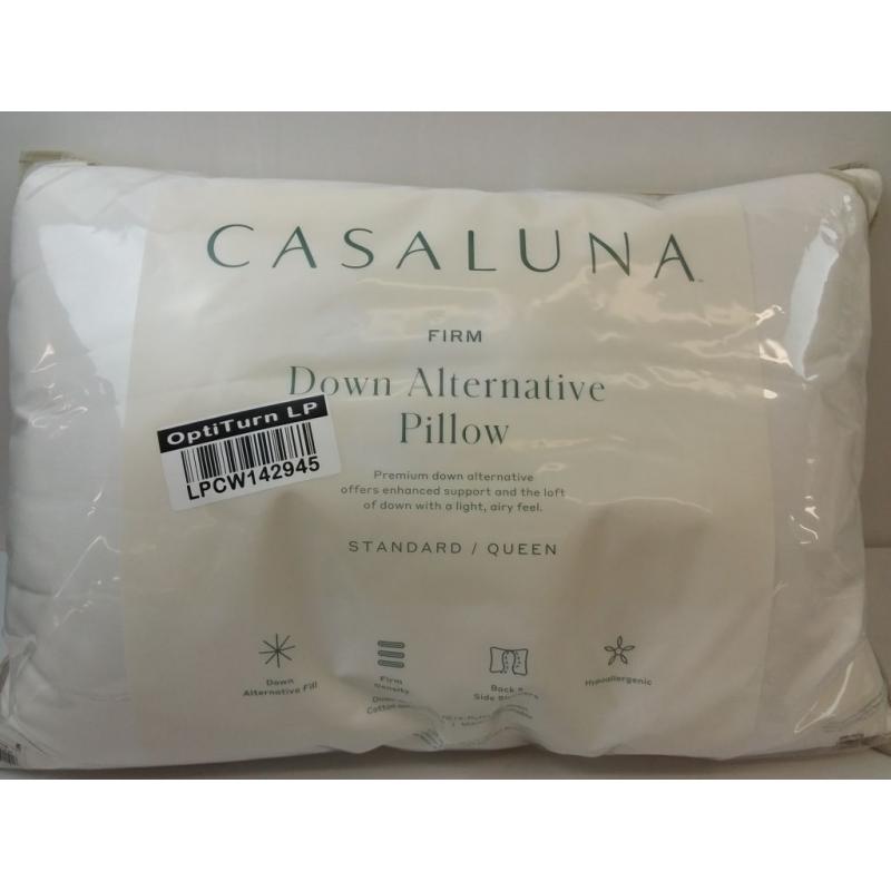 Standard/Queen Machine Washable Firm Down Alternative Pillow - Casaluna