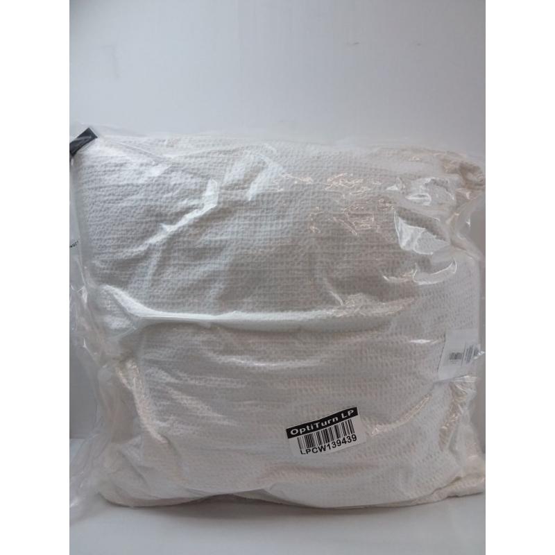 Euro Washed Waffle Weave Throw Pillow White