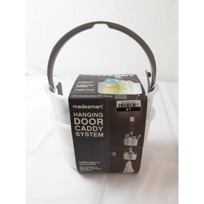 Hanging Door Caddy System Frost/Gray - Madesmart