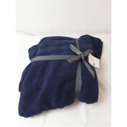 2pk Performance Bath Towel Set Navy - Threshold