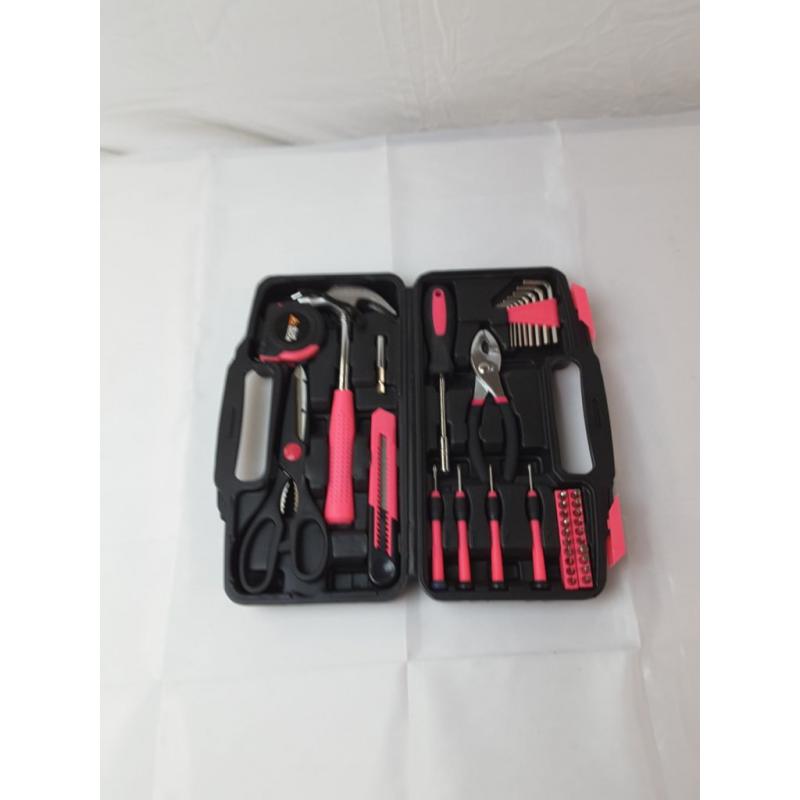 Pink Household Tool Kit 40pc