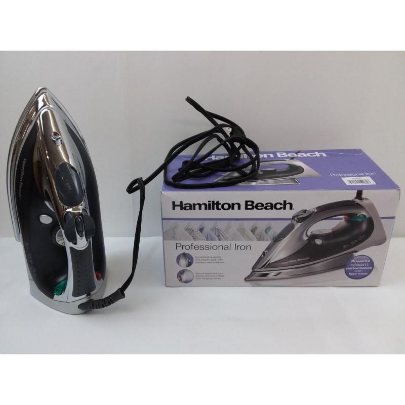 Hamilton Beach Professional Stainless Steel Iron
