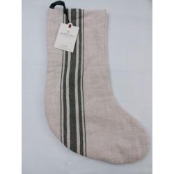 Variegated Center Stripe Stocking Green/Cream - Hearth & Hand with Magnolia