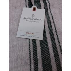 Variegated Center Stripe Stocking Green/Cream - Hearth & Hand with Magnolia